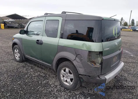 2003 Honda Element Ex from USA, damaged, VIN 5J6YH28593L026651